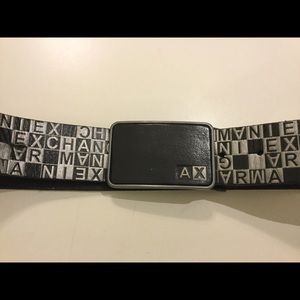 Armani Exchange belt